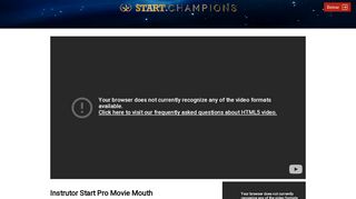 
                            3. Instrutor Start Pro Movie Mouth - StartChampions