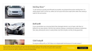 
                            12. Insurance Auto Auctions: Services: Vehicle Sellers - IAA