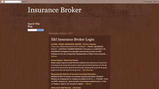 
                            5. Insurance Broker: E&l Insurance Broker Login
