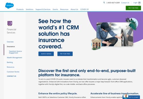 
                            8. Insurance CRM Solutions - Salesforce.com