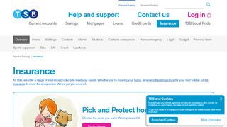 
                            12. Insurance | Get a quote today | TSB Bank