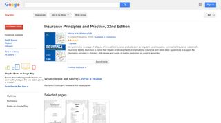 
                            12. Insurance Principles and Practice, 22nd Edition