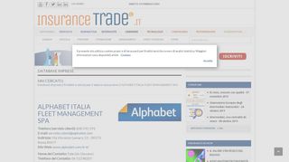 
                            10. Insurance Trade | ALPHABET ITALIA FLEET MANAGEMENT SPA