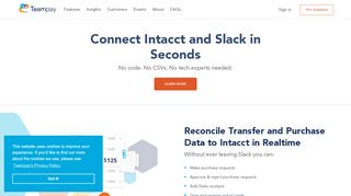 
                            11. Intacct and Slack - Teampay | Teampay