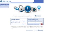 
                            3. Intamac Home Monitor - Login Page