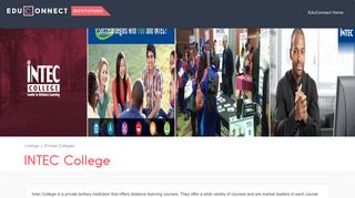 
                            12. INTEC College - EduConnect