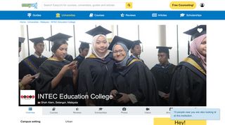 
                            13. Intec Education College | Malaysia - Fees, Courses, Intakes - EasyUni