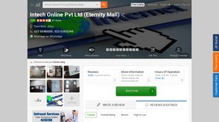 
                            8. Intech Online Pvt Ltd (Eternity Mall), Thane West - Internet Leased ...