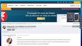 
                            8. Integração com WebService da CIDASC - Dúvidas Gerais sobre o ACBr ...