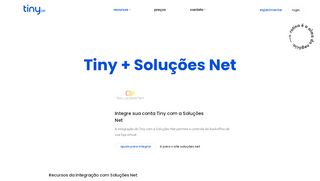 
                            10. Integração entre Tiny ERP e Soluções Net