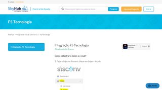
                            12. Integração F5 Tecnologia – SkyHub
