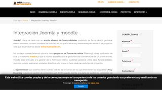 
                            12. Integración Joomla y Moodle - WebActualizable