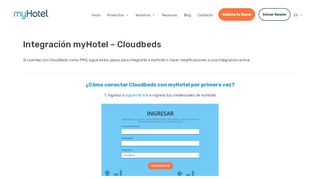 
                            10. Integración myHotel con PMS Cloudbeds - myHotel