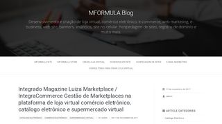 
                            12. Integrado Magazine Luiza Marketplace / IntegraCommerce Gestão de ...