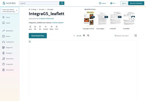 
                            11. IntegraGS_leaflett | Screw | Nut (Hardware) - Scribd