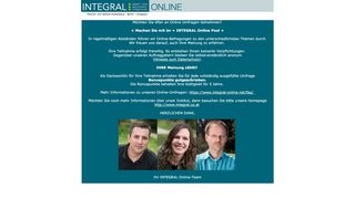 
                            4. INTEGRAL online research