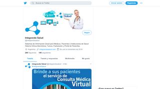 
                            8. Integrando Salud (@integrandosalud) | Twitter