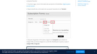 
                            11. Integrar un formulario de suscripción en Wix – SendinBlue