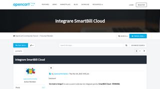 
                            13. Integrare SmartBill Cloud - OpenCart Community - OpenCart Forum