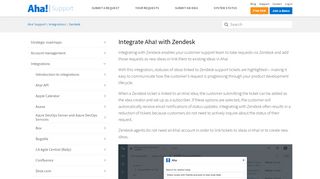 
                            10. Integrate Aha! with Zendesk – Aha! Support