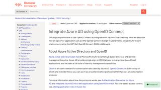 
                            10. Integrate Azure AD using OpenID Connect | Episerver Developer Com