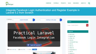 
                            8. Integrate Facebook Login Authentication and Register Example in ...