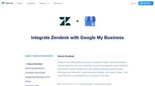 
                            11. Integrate Google My Business to Zendesk · Xplenty