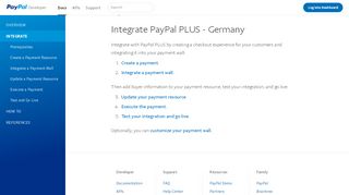 
                            3. Integrate PayPal PLUS - Germany - PayPal Developer