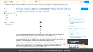 
                            4. Integrate Windows domain authentication with an external web site ...