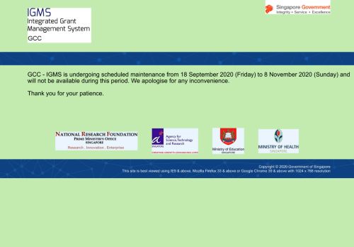 
                            10. Integrated Grant Management System