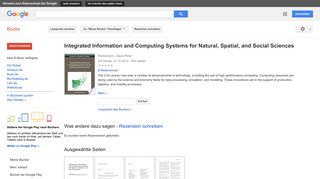 
                            6. Integrated Information and Computing Systems for Natural, Spatial, ...