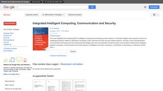 
                            10. Integrated Intelligent Computing, Communication and Security