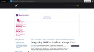 
                            3. Integrating FOSUserBundle to Manage Users (EasyAdmin Bundle Docs)