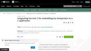 
                            9. Integrating lua into C for embedding lua interpreters in a C application