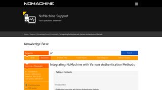 
                            10. Integrating NoMachine with Various Authentication Methods