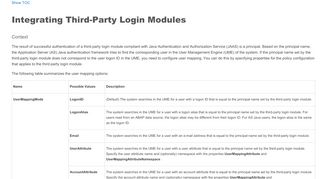 
                            7. Integrating Third-Party Login Modules - SAP Help