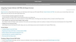 
                            12. Integrating Yeastar S-Series VoIP PBX with Skype Connect – Yeastar ...
