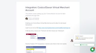 
                            5. Integration: Costco/Elavon Virtual Merchant Account | Inspection ...