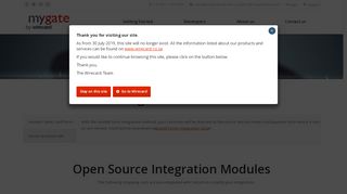 
                            4. Integration method – MyGate – Payment Gateway | Debt ... - Setcom