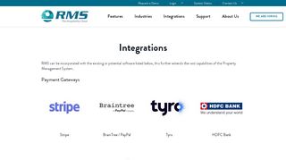 
                            8. Integrations | RMS