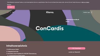 
                            12. Integrationshandbuch - ConCardis - Sofort