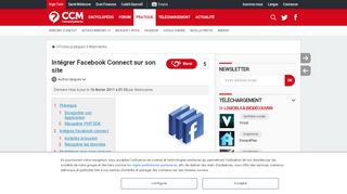 
                            8. Intégrer Facebook Connect sur son site - Comment Ça Marche