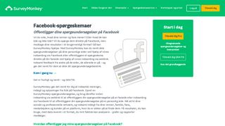 
                            2. Integrer Facebook-spørgeundersøgelser ... - SurveyMonkey