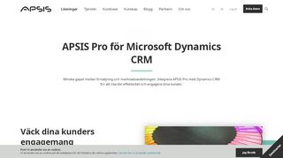 
                            11. Integrerera APSIS och Microsoft Dynamics | APSIS