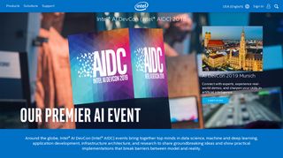 
                            11. Intel® AI DevCon (Intel® AIDC) 2018 – Artificial Intelligence