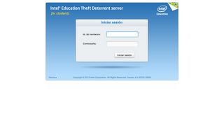 
                            8. Intel Education Theft Deterrent server