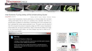 
                            7. Intel Extreme Tuning Utility (XTU) Undervolting Guide - Notebookcheck