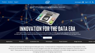 
                            1. Intel® FPGAs and Programmable Devices - Intel® FPGA