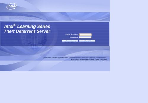 
                            5. Intel® Learning Series Theft Deterrent Server - MEC