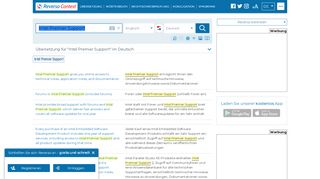 
                            12. Intel Premier Support - Deutsch Übersetzung - Englisch Beispiele ...